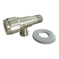 ASCO Кран кутовий 1/2-1/2 нержавіюча сталь SS-304-01 TURKEY (1/100шт)