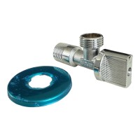 Кран WP80 1/2"-1/2" кутовий WATER
