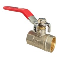Кран кульовий 1/2" В.В. ручка ABS (128/16 шт.)