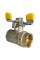 Кран кульовий для газу 3/4" В.В. метелик WATER