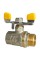 Кран кульовий для газу 3/4" В.З. метелик WATER