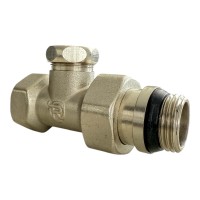 REIGER кран радіаторний 1/2" прямий нижній (96/12 шт)