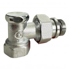Кран радіаторний 1/2" Giacomoni кутовий низ