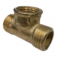 Трійник 1/2"з.в.з. посилений