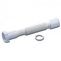 TIKO GT-004 Гофротруба з накидною гайкою 1 1/2"*40/50 (310-650мм)