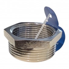 REIGER Футорка 1 1/2"з х1 1/4"в нікель (264 шт.) ASG