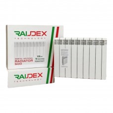 Біметалевий радіатор RADEX 100/500 (17,1 кг.)