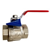 ASG Кран кульовий 1/2" ВВ ручка (96/12 шт.)