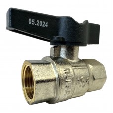 ASG ПЛЮС Кран кульовий 1/2" ВВ метелик (96/12 шт.)